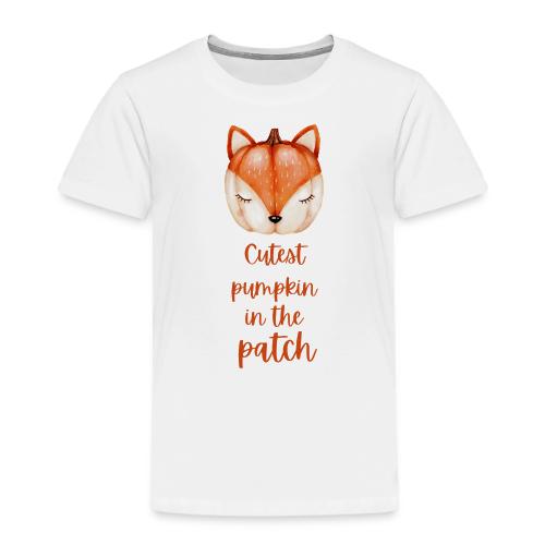 Cutest pumpkin in the patch - Toddler Premium T-Shirt