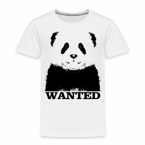 Wanted Panda - gift ideas for children and adults - Toddler Premium T-Shirt