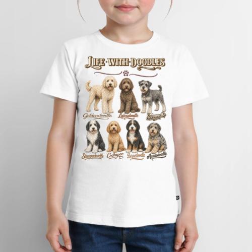 Life With Doodles | Vintage Doodle Breed - Toddler Premium T-Shirt