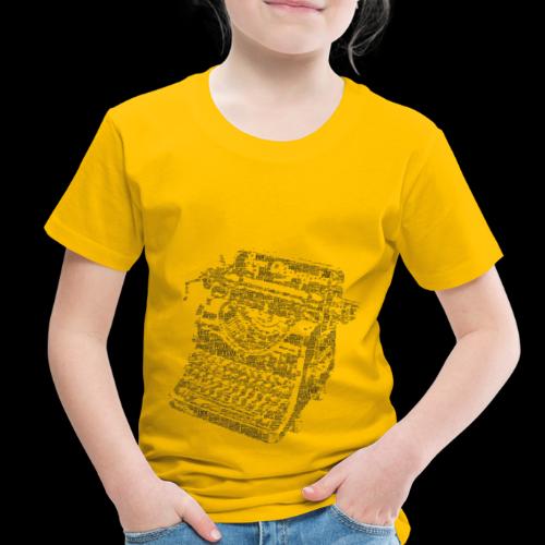 Typewritten Logophile - Toddler Premium T-Shirt