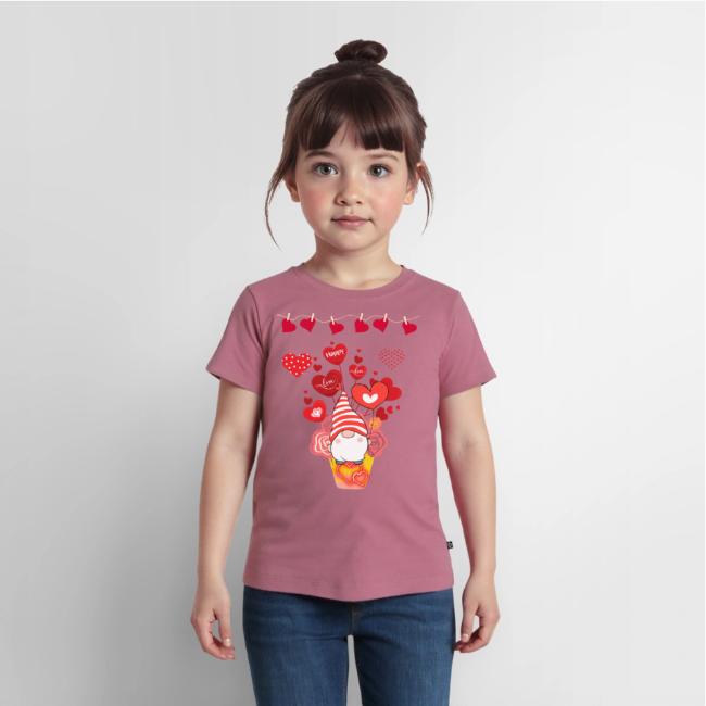 Design wrapped in love hearts, vibrating in love.