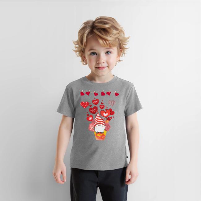 Design wrapped in love hearts, vibrating in love.