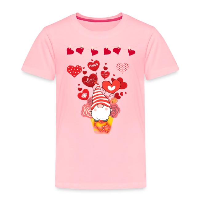 Design wrapped in love hearts, vibrating in love.