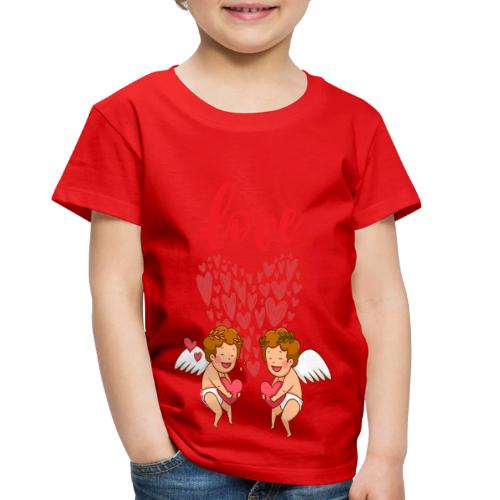 Cupid Love Designs, cupid love angel vibration. - Toddler Premium T-Shirt