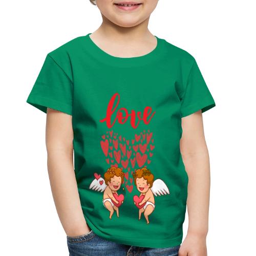 Cupid Love Designs, cupid love angel vibration. - Toddler Premium T-Shirt