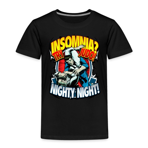 Judo Shirt - Insomnia Judo Design - Toddler Premium T-Shirt