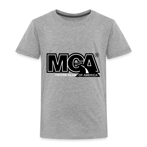 MCA Logo WBG Transparent BLACK TITLEfw fw png - Toddler Premium T-Shirt