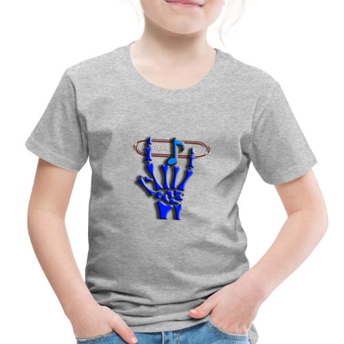 Rock on hand sign the devil's horns RadioBuzzD - Toddler Premium T-Shirt