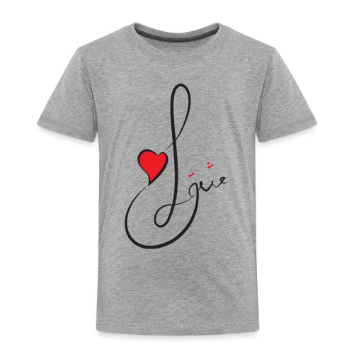 T shirt_Love2 - Toddler Premium T-Shirt