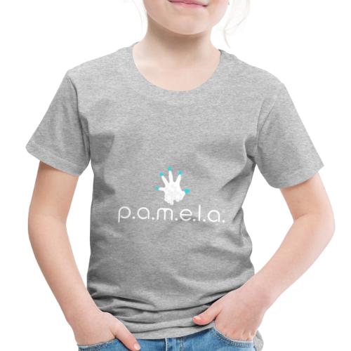 P.A.M.E.L.A. Logo White - Toddler Premium T-Shirt