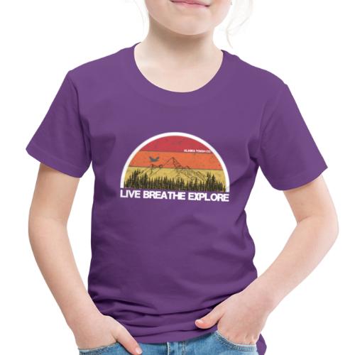 Explore Mountain Design - Toddler Premium T-Shirt
