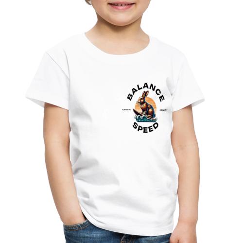 Surf's Up | Balance and Speed - Toddler Premium T-Shirt