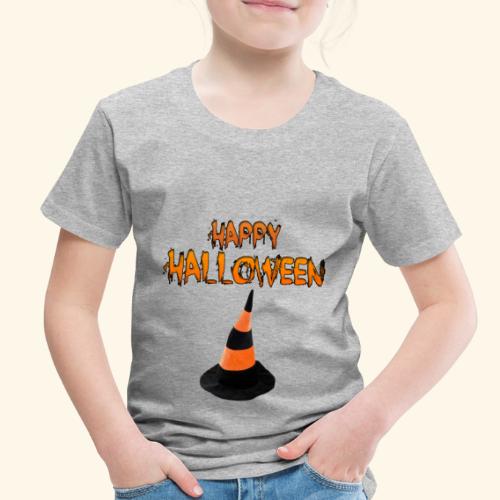 HAPPY HALLOWEEN WITCH HAT TEE - Toddler Premium T-Shirt