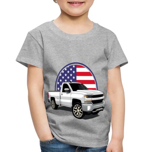 Silverado 4x4 Off Road Truck USA - Toddler Premium T-Shirt