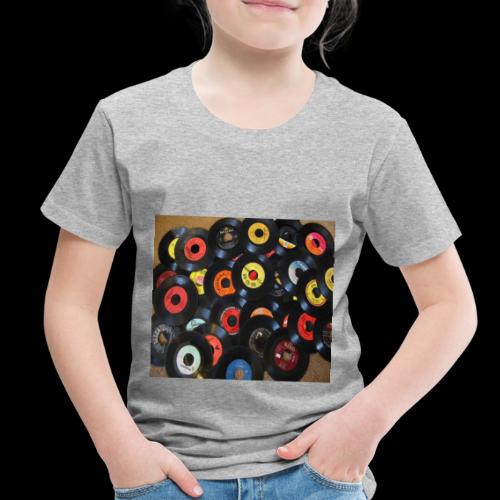 Vinyl Record Pile - Toddler Premium T-Shirt