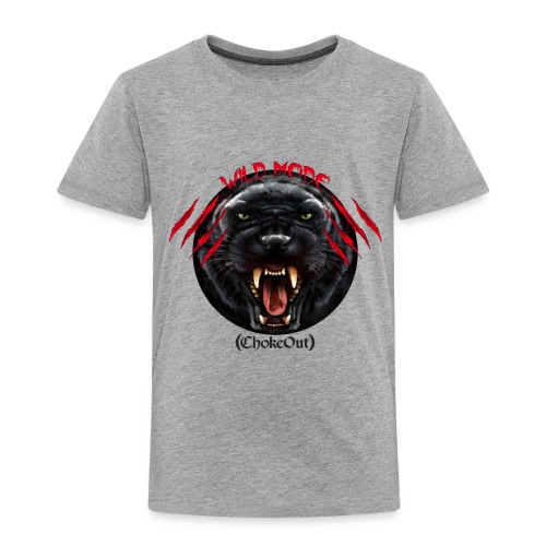Wild Mode. Bjj, Mma, grappling - Toddler Premium T-Shirt