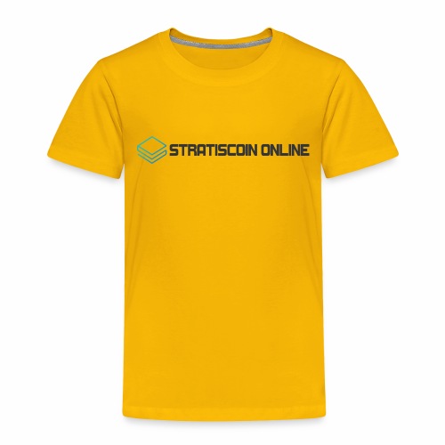 stratiscoin online dark - Toddler Premium T-Shirt