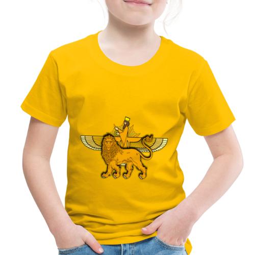 Lion Sun Faravahar - Toddler Premium T-Shirt