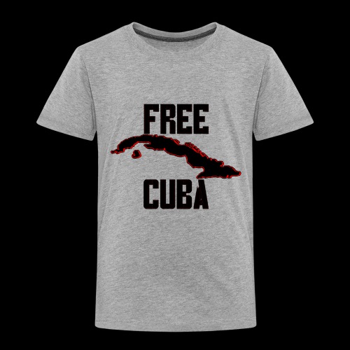 Free Cuba Black - Toddler Premium T-Shirt