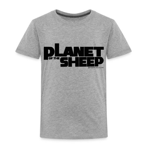 Planet of the Sheep Blk - Toddler Premium T-Shirt
