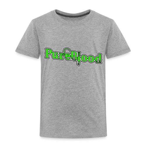 PureBlood Neon Green - Toddler Premium T-Shirt