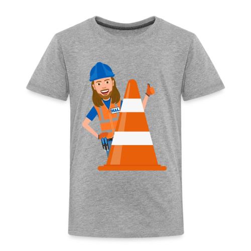 Handyman Hal Safety Cone - Toddler Premium T-Shirt