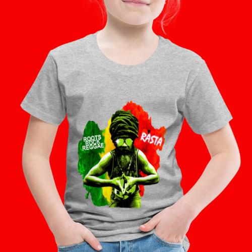 The Roots Rock Reggae Rasta - Toddler Premium T-Shirt