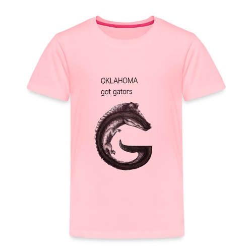 Oklahoma gator - Toddler Premium T-Shirt