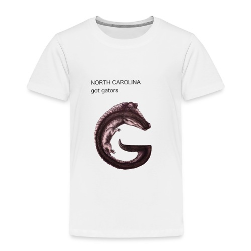 North Carolina gator - Toddler Premium T-Shirt