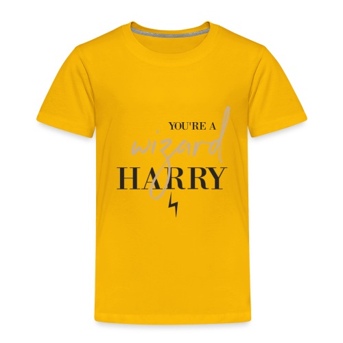 Yer A Wizard Harry - Toddler Premium T-Shirt