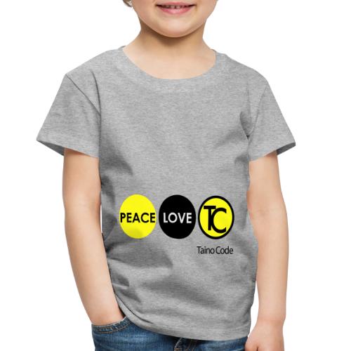 Peace Love TaínoCode - Toddler Premium T-Shirt