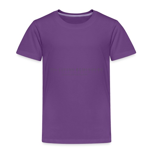 TLR LOGO Dark - Toddler Premium T-Shirt