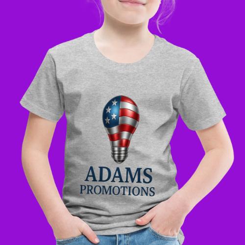 Adams promotions American flag metallic light bulb - Toddler Premium T-Shirt