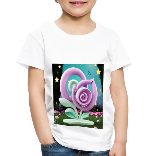 Lila Bloom | Double Floral Eco-Inspired Art - Toddler Premium T-Shirt