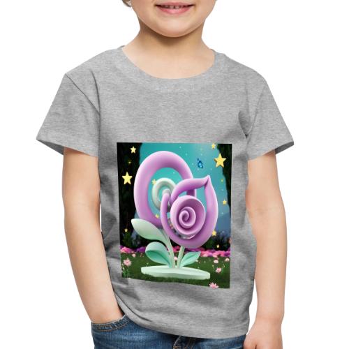 Lila Bloom | Double Floral Eco-Inspired Art - Toddler Premium T-Shirt