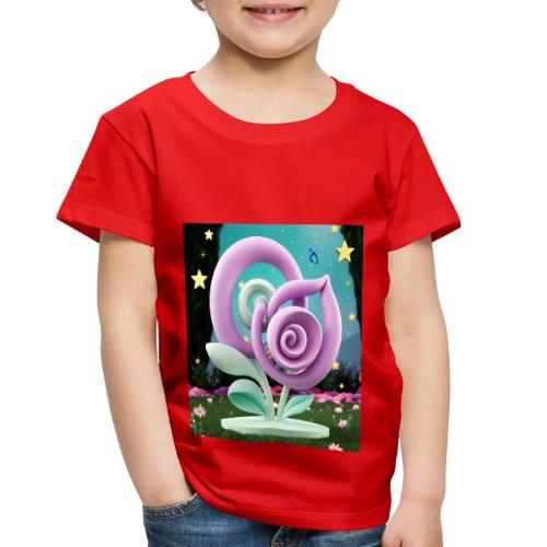 Lila Bloom | Double Floral Eco-Inspired Art - Toddler Premium T-Shirt
