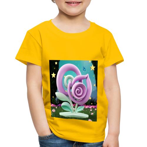 Lila Bloom | Double Floral Eco-Inspired Art - Toddler Premium T-Shirt
