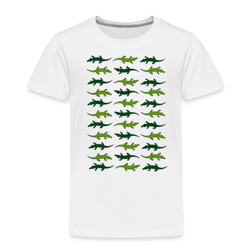 Crocs and gators - Toddler Premium T-Shirt