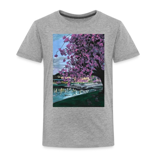 Festplass Swans and Cherry Flowers week 17 - Toddler Premium T-Shirt