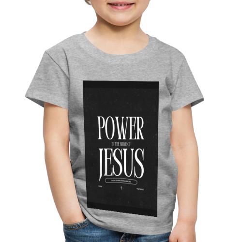 Jesus Power: Conquer Fearlessly - Toddler Premium T-Shirt