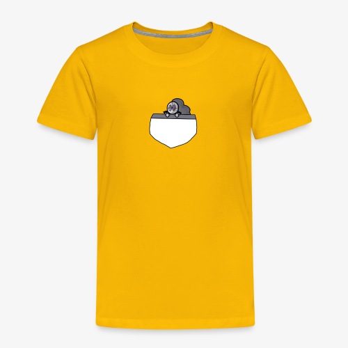 Gray Pocket Buddy - Toddler Premium T-Shirt