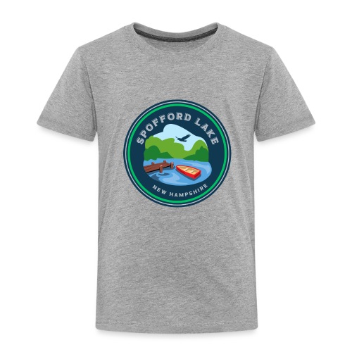 Spofford Lake Patch Blue - Toddler Premium T-Shirt