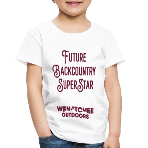 Future Backcountry SuperStar - Toddler Premium T-Shirt