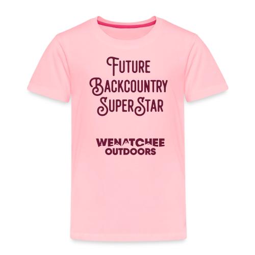 Future Backcountry SuperStar - Toddler Premium T-Shirt