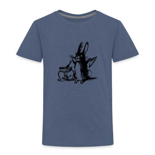 Cute Bunny Rabbit Cooking - Toddler Premium T-Shirt