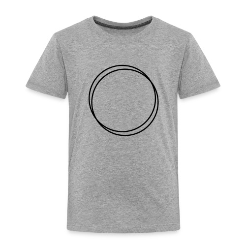 Minimalist Circle - Toddler Premium T-Shirt