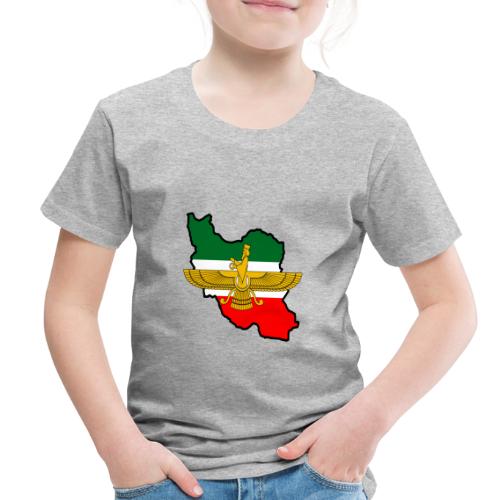 Iran Map Faravahar 2 - Toddler Premium T-Shirt