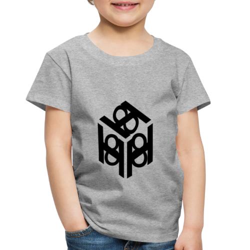 H 8 box logo design - Toddler Premium T-Shirt