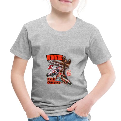 Kyle Cummins #LetsRaceTwo Winner - Toddler Premium T-Shirt