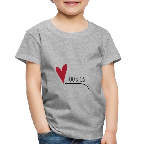 Amo Puerto Rico 100 x 35 - Toddler Premium T-Shirt
